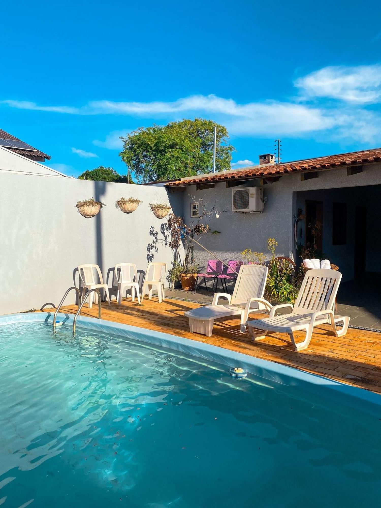 Casa Com 3 Suites E 1Quarto Piscina Ar Para 10 Hospedes Foz do Iguaçu Exteriér fotografie
